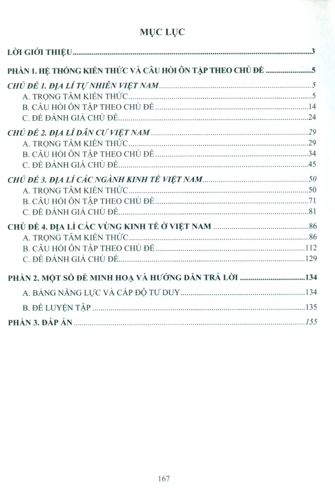 ÔN LUYỆN THI TỐT NGHIỆP THPT MÔN ĐỊA LÍ (Theo Chương trình GDPT mới)